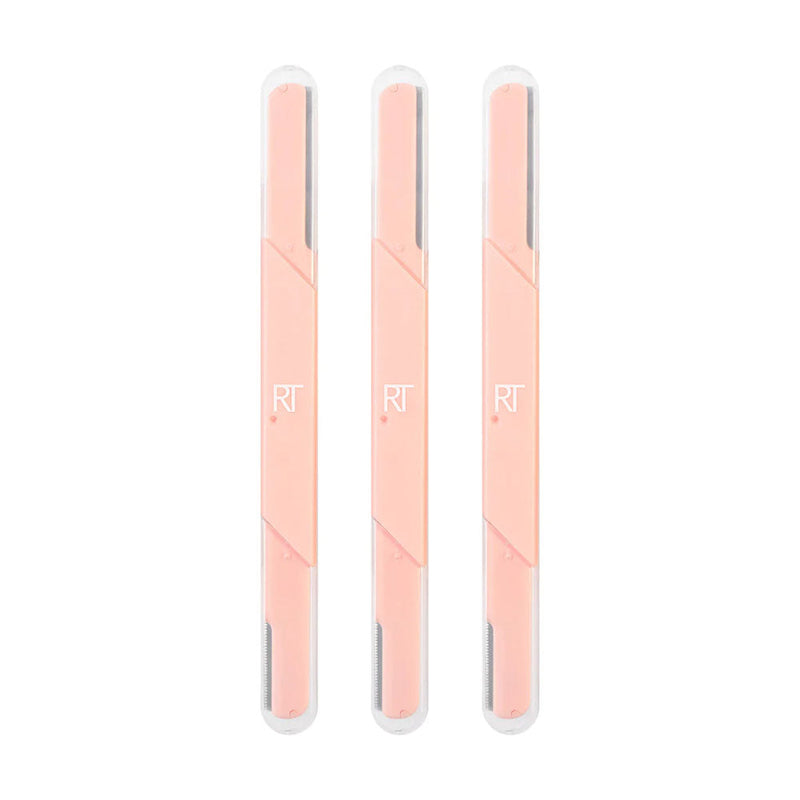 Real Techniques Face & Brow Razors 3pk Retail Real Techniques