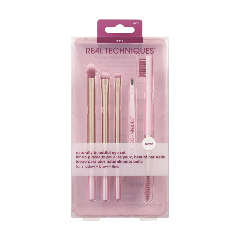 Real Techniques Naturally Beautiful Eye Brush Set Retail Real Techniques