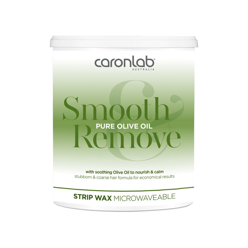 Caronlab Strip Wax Microwave Olive Oil 800g Retail Caronlab