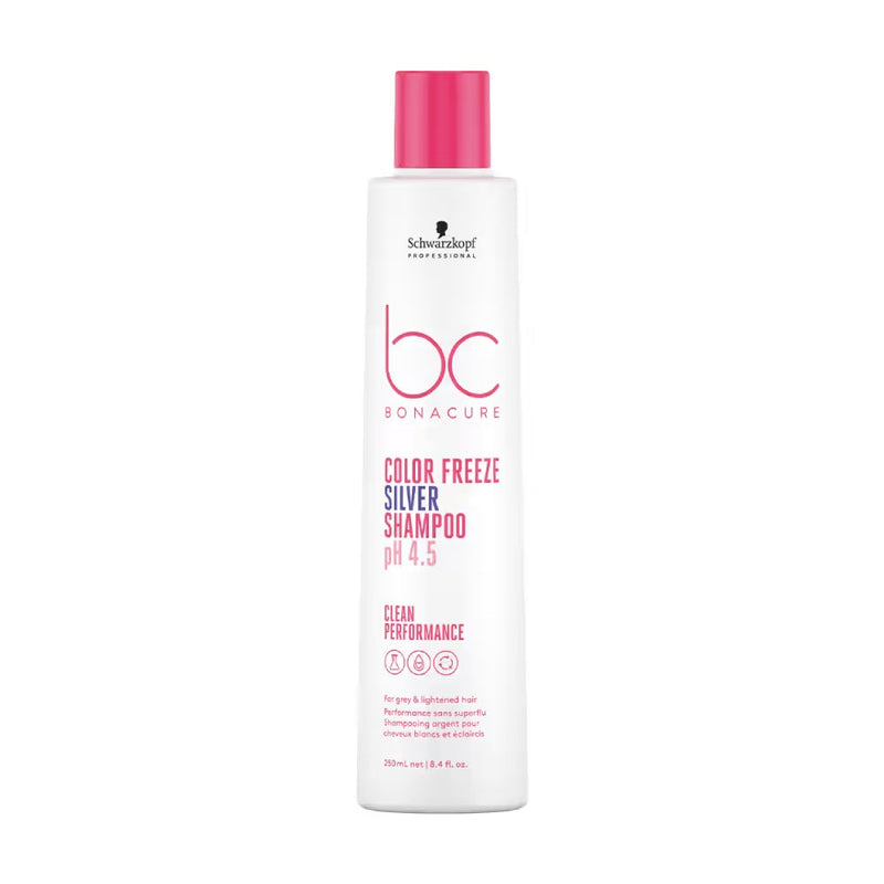 Schwarzkopf Bc Bonacure Clean Performance Ph 4.5 Color Freeze Silver Shampoo 250ml Shampoo/Conditioner Schwarzkopf