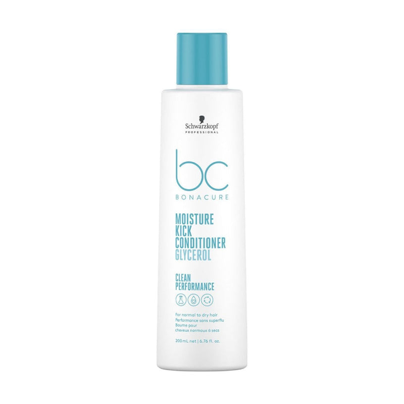 Schwarzkopf Bc Bonacure Clean Performance Moisture Kick Conditioner 200ml Retail Schwarzkopf