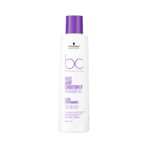 Schwarzkopf Bc Bonacure Clean Performance Frizz Away Conditioner 200ml Conditioner Schwarzkopf