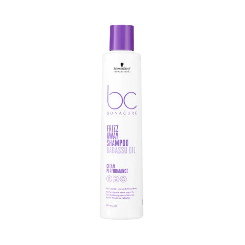 Schwarzkopf Bc Bonacure Clean Performance Frizz Away Shampoo 250ml Shampoo Schwarzkopf