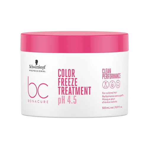 Schwarzkopf Bc Bonacure Clean Performance Ph 4.5 Color Freeze Treatment 500ml Hair Treatment Schwarzkopf