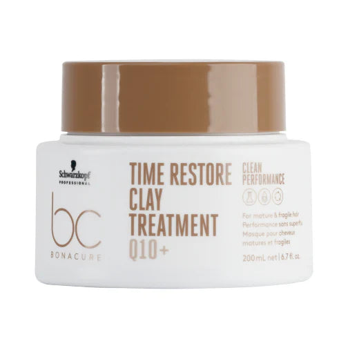 Schwarzkopf Bc Bonacure Clean Performance Time Restore Clay Treatment 200ml Hair Treatment Schwarzkopf
