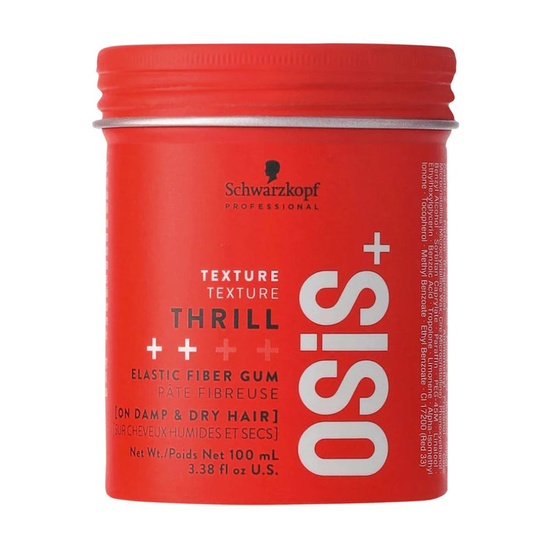 Schwarzkopf Osis+ Thrill - Fiber Gum For Elastic Style Control 100ml Retail Schwarzkopf