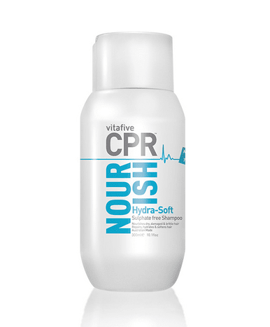 Vitafive CPR Nourish Hydra Soft Sulphate Free Shampoo 300ml Retail Vitafive CPR