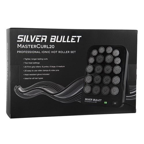 Silver Bullet MasterCurl Hot Roller - 20pc Roller Set Silver Bullet