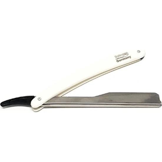 Hydra Solingen HD-5523 Razor Cut Throat White - Slide Made in Germany Razors & Blades Solingen