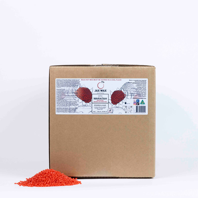 Jax Wax Sydney Waratah Hot Wax Beads 12kg - Bulk Size Waxing Jax Wax
