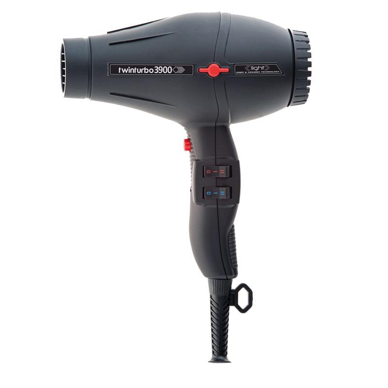 Twin Turbo 3900 Professional Hair Dryer Black Hair Dryer Twin Turbo