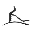 TUFT T-REX Crocodile Hair Clip 4pk Black Hair Clips Tuft