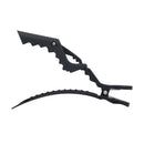 TUFT T-REX Crocodile Hair Clip 4pk Black Hair Clips Tuft