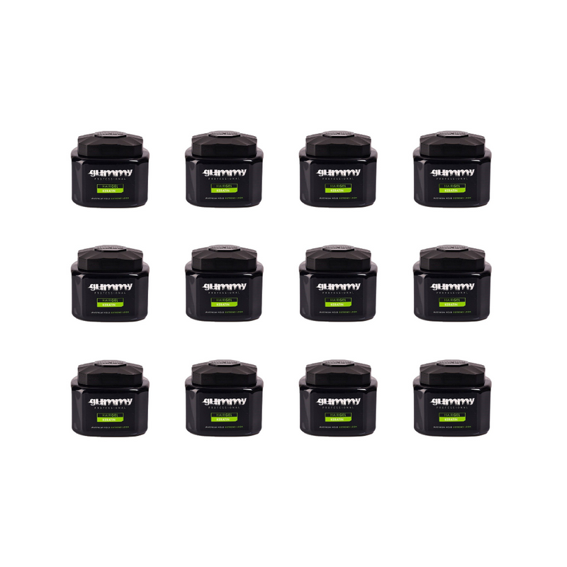 12x Gummy Professional Hair Gel Keratin 700ml (Carton Deal) Hair Gel Gummy