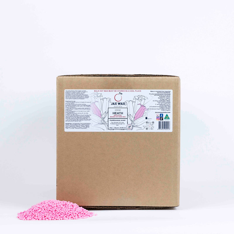 Jax Wax Victorian Heath Hot Wax Beads 12kg - Bulk Size Jax Wax