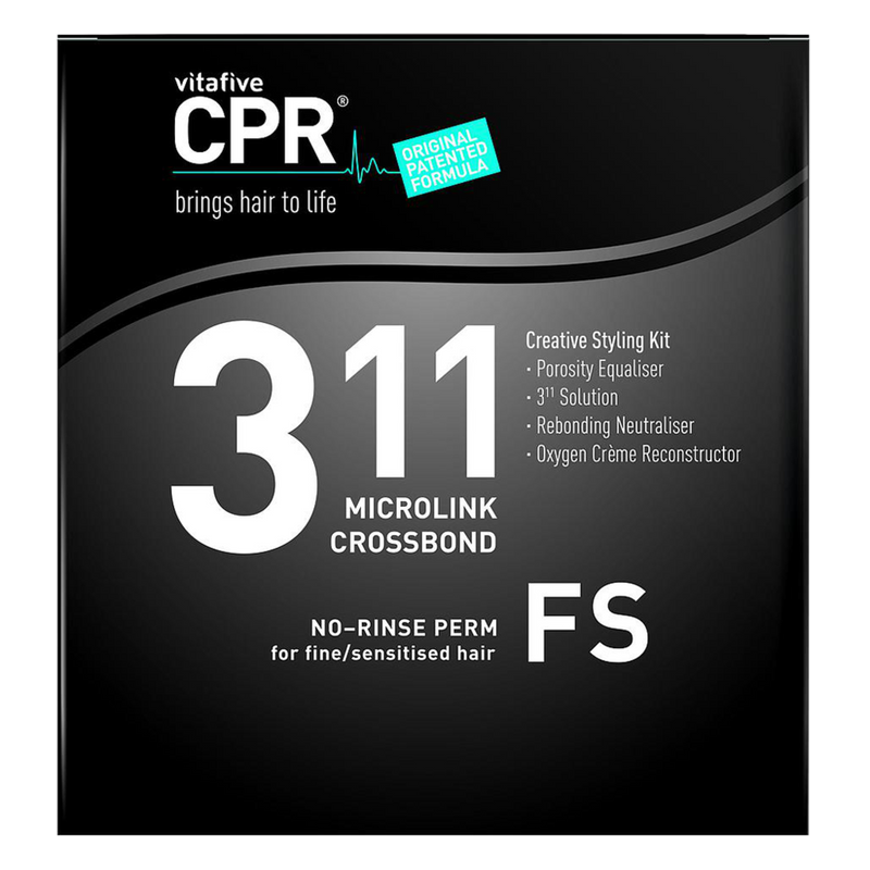 Vitafive CPR 311-FS Perm Creative Styling Kit For Fine/Sensitised Hair Permanent Straightening Systems & Relaxers Vitafive CPR