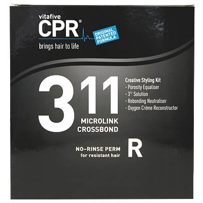 Vitafive CPR 311-R Perm Creative Styling Kit For Resistant Hair Permanent Straightening Systems & Relaxers Vitafive CPR