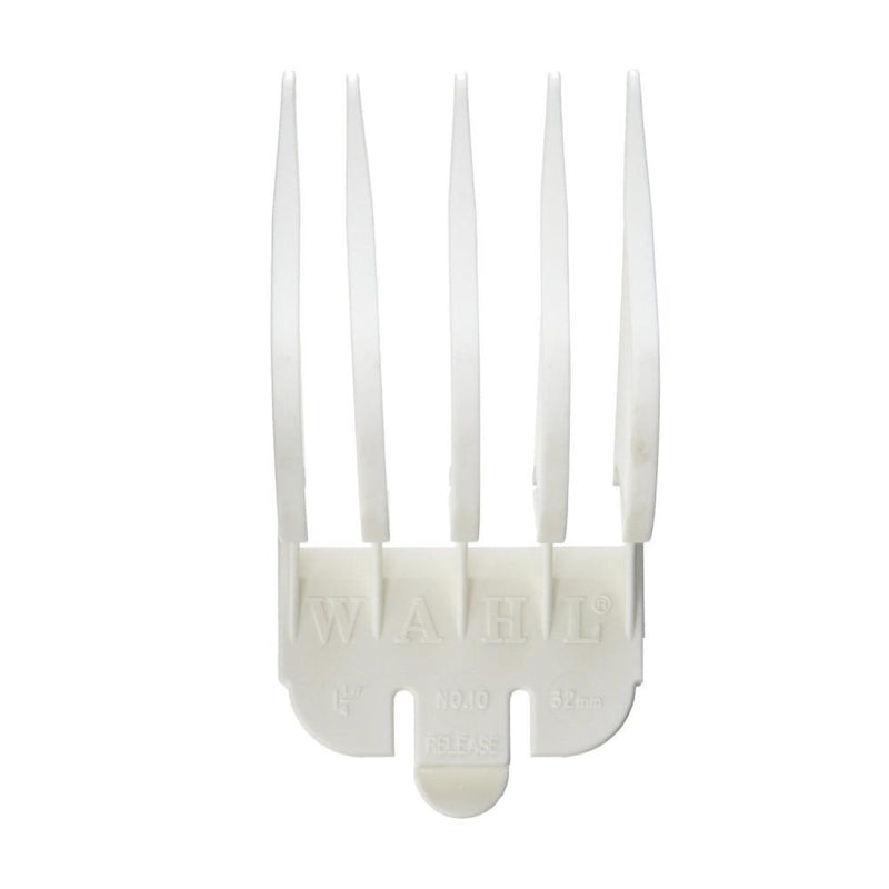 Wahl No. 10 Plastic Tab Attachment Comb 1 1/4inch Black Retail Wahl