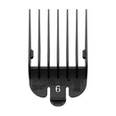 Wahl No. 6 Plastic Tab Attachment Comb 3/4inch Black Retail Wahl Australia
