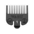 Wahl No. 1 Plastic Tab Attachment Comb 1/8inch Black Retail Wahl