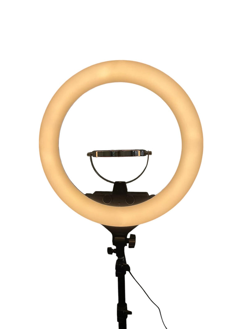 Karma LED Ring Light 18 inch Black Ring Lights & Moon Lights Karma