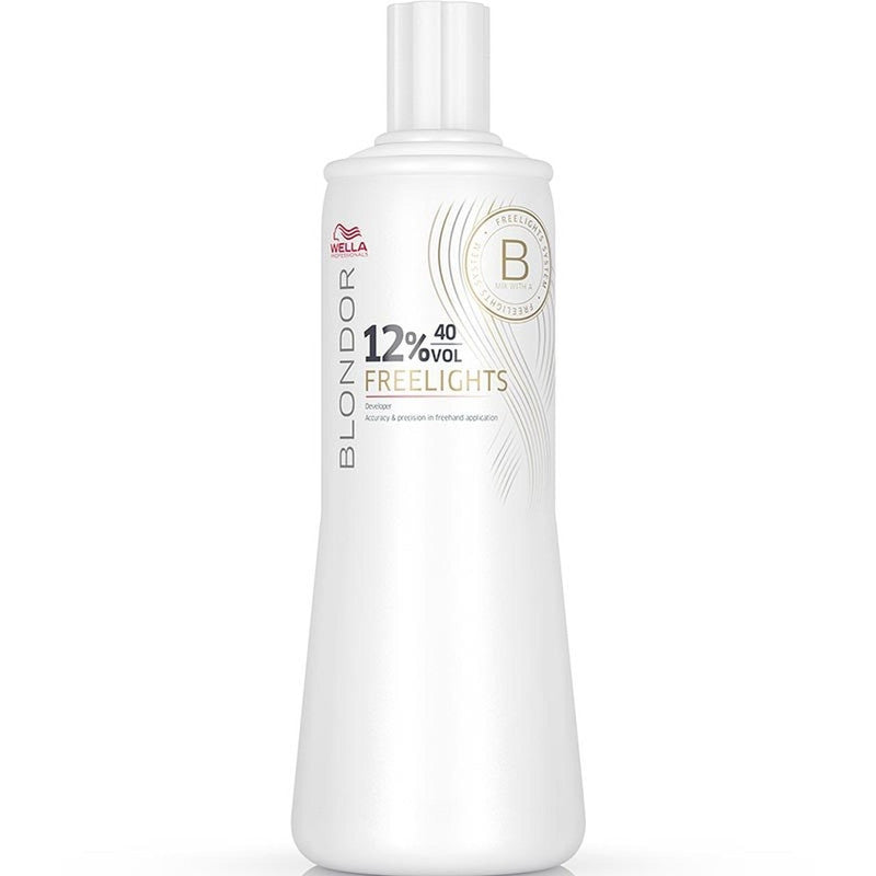 Wella Blondor Freelights Developer 12% 40 Vol 1L Peroxides & Developers Wella