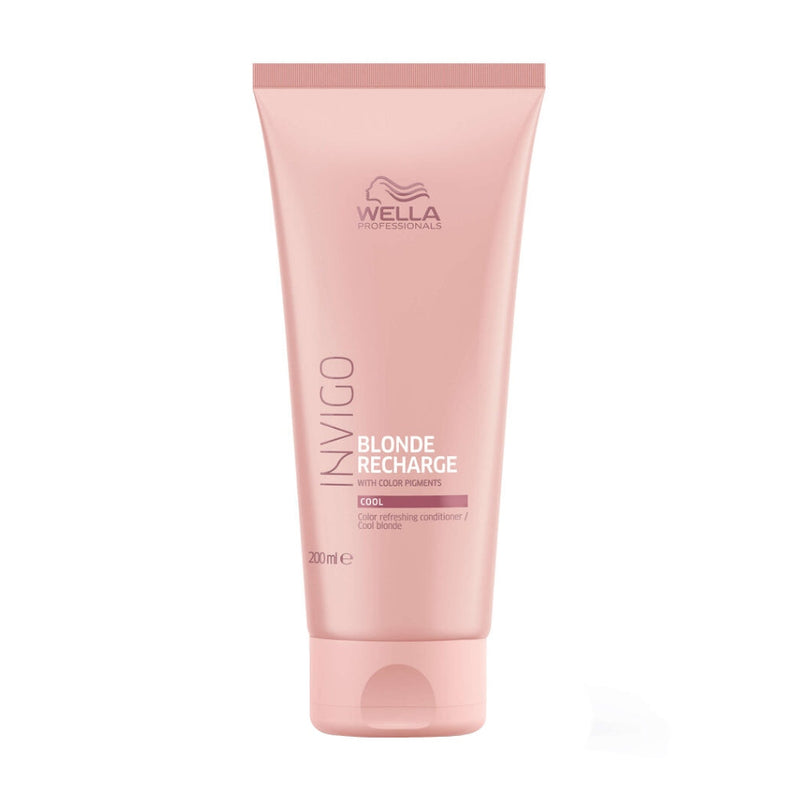 Wella Invigo Blonde Recharge Cool Colour Refreshing Conditioner 200ml Retail Wella