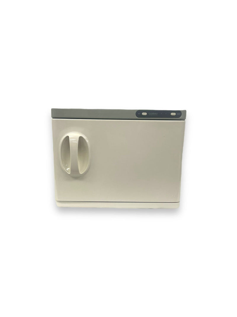 Karma UV Salon Single Door Hot Towel Warmer White 24L 01010424 Towel Warmers & UV Sterilizers Karma