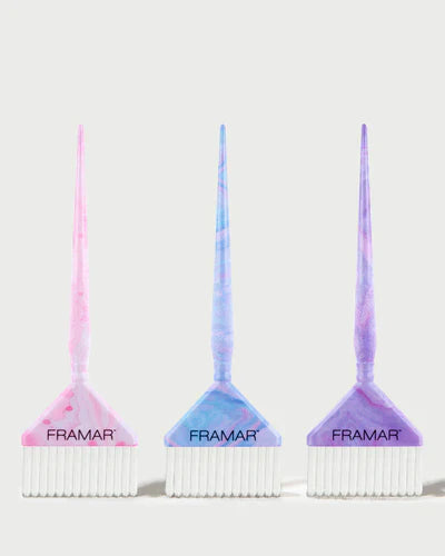 Framar Big Daddy Colour Brush Set Moonstone 3pk Colouring Accessories Framar