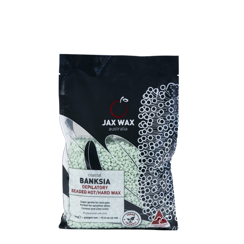 Jax Wax Coastal Banksia Hot Wax Beads 500g Waxing Jax Wax