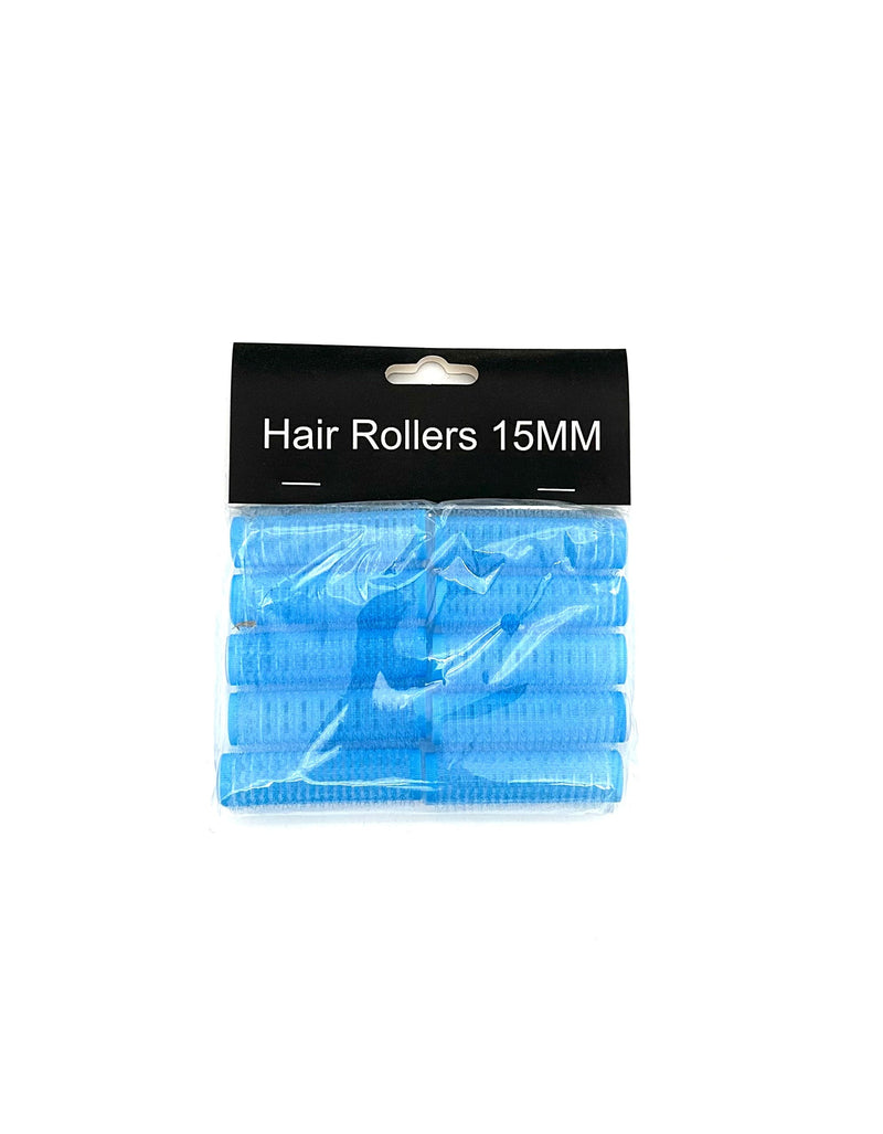 Bob Premium 15mm Self Gripping Velcro Hair Rollers 10pk Retail Bob