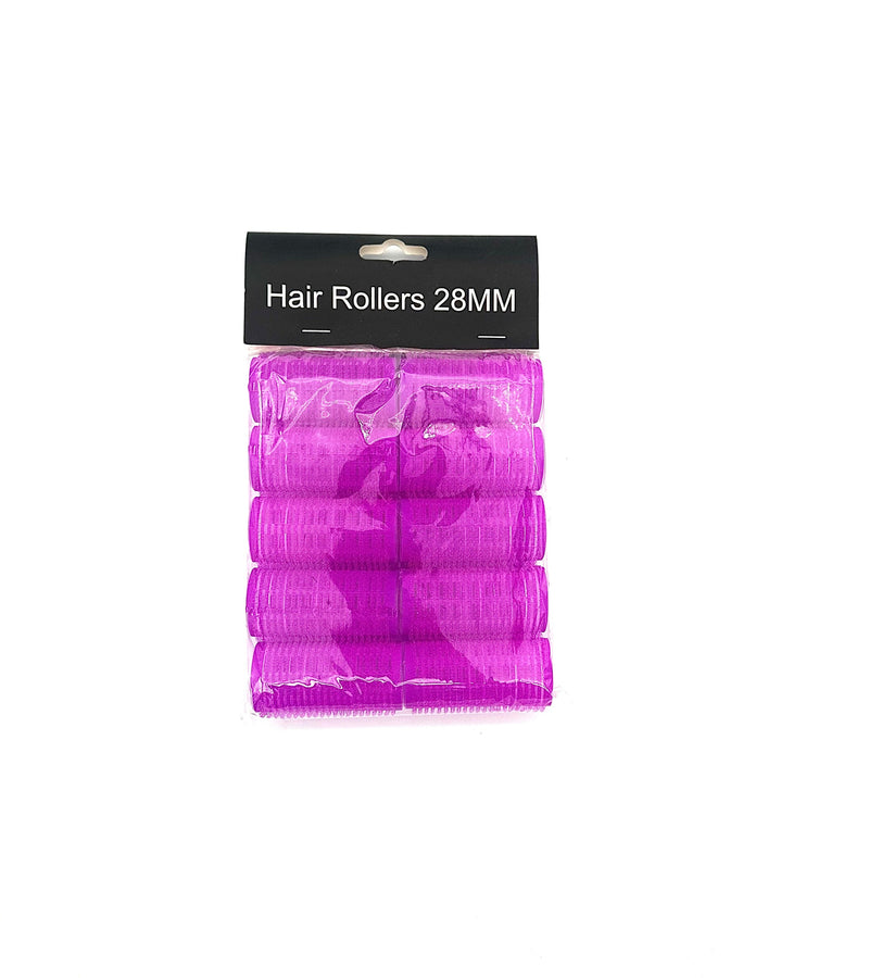 Bob Premium 28mm Self Gripping Velcro Hair Rollers 10pk Retail Bob