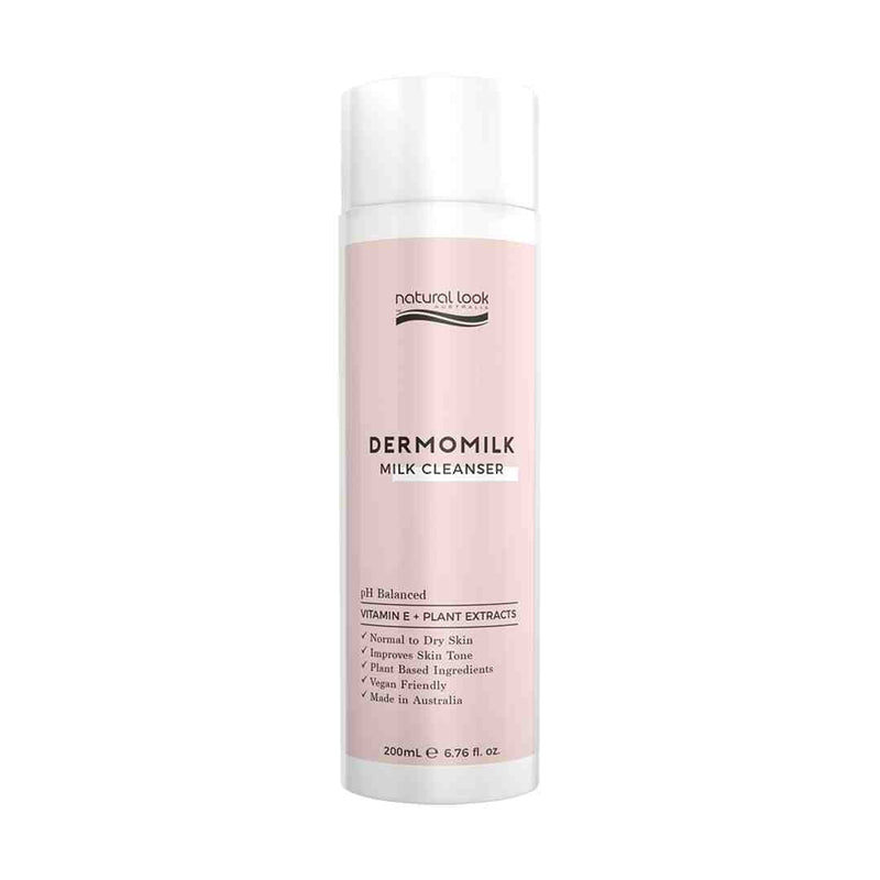 Natural Look Dermomilk Daily Milk Cleanser 200ml Retail Natural Look