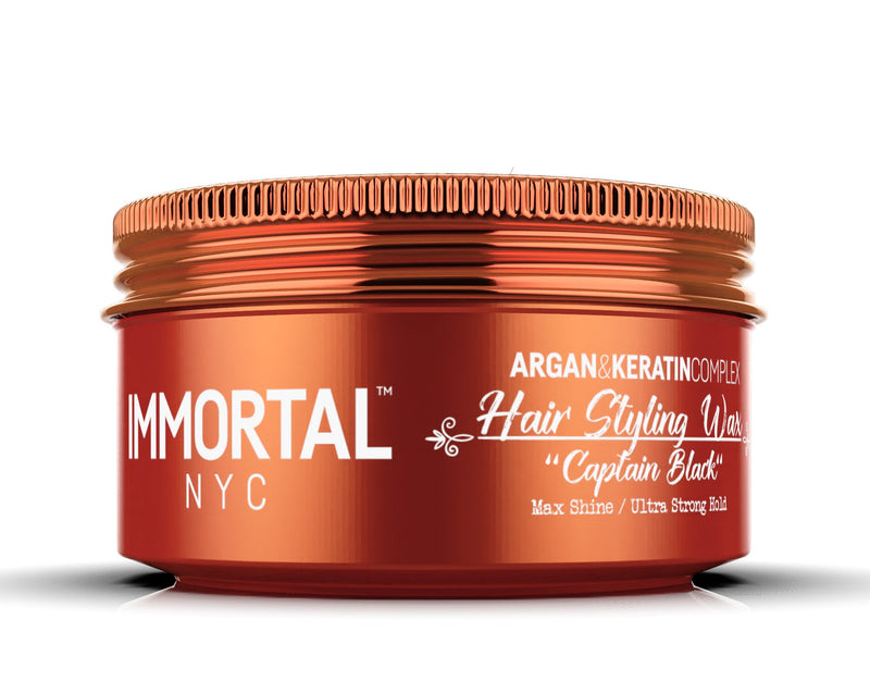 Immortal NYC Captain Black Hair Wax 150ml Hair Wax Immortal