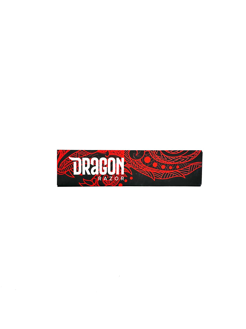 Dragon Razor Cut Throat Single Edge Razor Black and Red Razors & Blades Dragon Razor