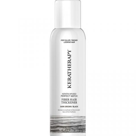 Keratherapy Fiber Hair Thickener Spray 118ml - Dark Brown/Black Retail Keratherapy