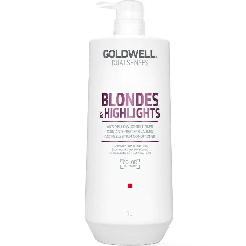 Goldwell Dualsenses Blondes & Highlights Anti-Yellow Conditioner 1L Conditioner Goldwell