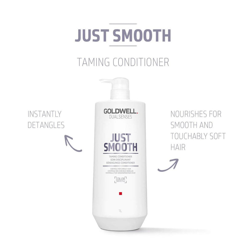 Goldwell Dualsenses Just Smooth Taming Conditioner 1L Conditioner Goldwell
