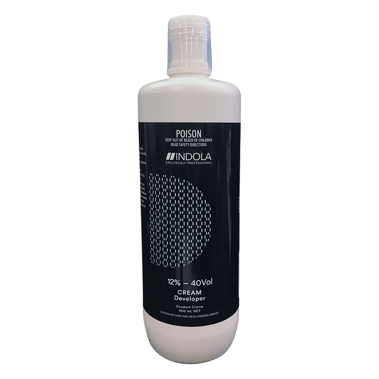 Indola PCC Hair Colour Peroxide Cream Developer 12% 40vol 900ml Peroxides & Developers Indola