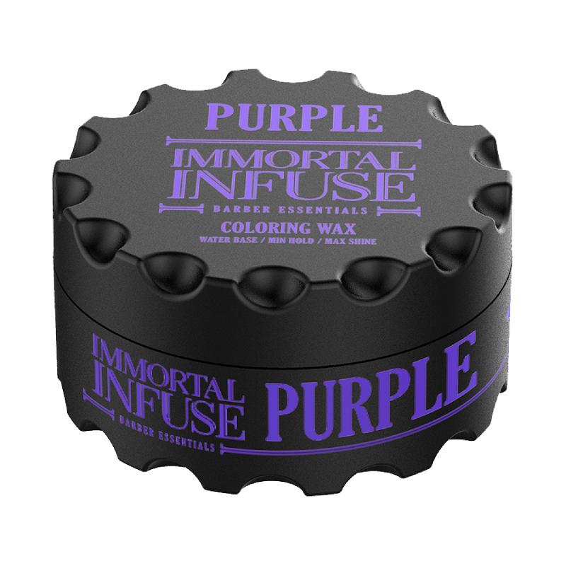 Immortal Infuse Colouring Hair Wax Purple 100ml Hair Wax Immortal