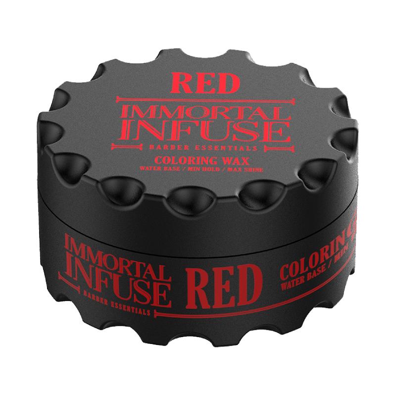 Immortal Infuse Colouring Hair Wax Red 100ml Hair Wax Immortal