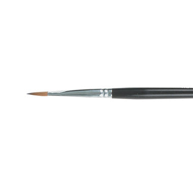 Hawley Pure Sable Kolinsky Nail Brush Size 6 Cats Tongue
