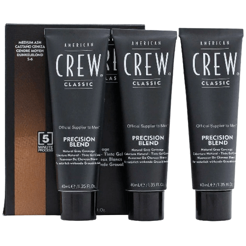 American Crew Precision Blend Medium Ash 3x40ml Semi Permanent Colour American Crew