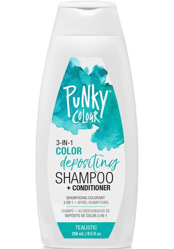 Punky 3 in 1 Colour Shampoo and Conditioner Tealistic 250ml Punky