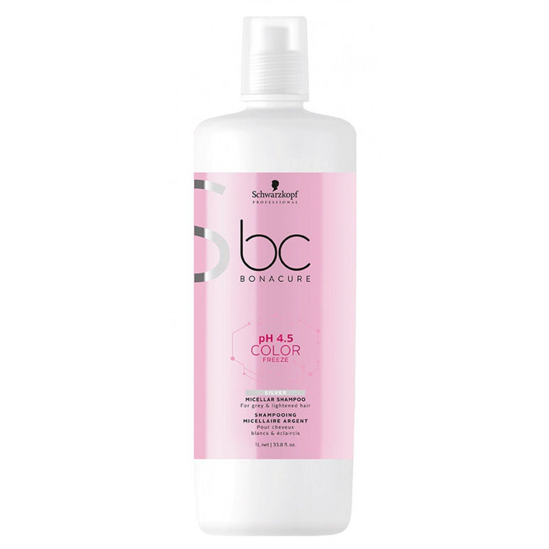 Schwarzkopf Bc Bonacure Clean Performance Ph 4.5 Color Freeze Silver Shampoo 1L Shampoo/Conditioner Schwarzkopf