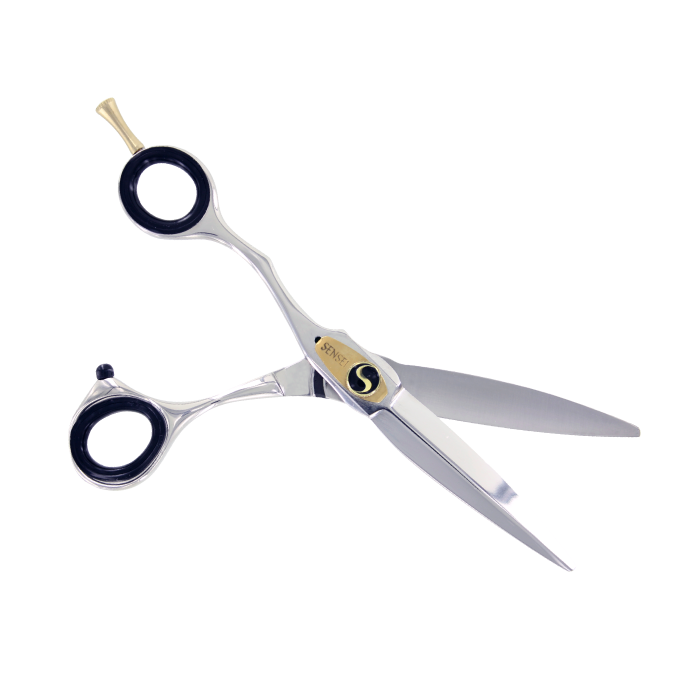 Sensei GSC Left Handed Professional Dry/Slide Offset Scissor 6" Inch SZL50 With Free Case Retail SENSEI SHEAR SYSTEMS
