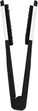 Bob Straightening V Brush Vented Black and White Hair Brush Bob