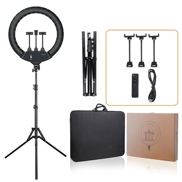 Karma LED Ring Light 18 inch Black Ring Lights & Moon Lights Karma